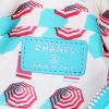 Billetera Chanel en cuero azul - Detail D3 thumbnail