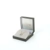 Collar Poiray Tresse modelo pequeño en oro rosa,  oro blanco y diamantes - Detail D2 thumbnail