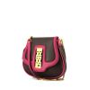 Louis Vuitton Vintage shoulder bag in pink and purple leather - 00pp thumbnail