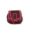 Louis Vuitton Vintage shoulder bag in pink and purple leather - 360 thumbnail