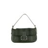 Fendi Baguette handbag in black python - 360 thumbnail