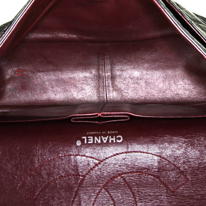 Borsa Chanel 2.55 in pelle trapuntata nera - Detail D3