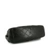 Sac à main shoe Chanel 2.55 en cuir matelassé noir - Detail D5 thumbnail