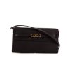 Hermès Kelly To Go handbag/clutch in black epsom leather - 360 thumbnail