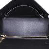 Hermes Kelly 25 cm handbag in black epsom leather - Detail D3 thumbnail