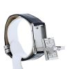 Cartier Tank Basculante watch in stainless steel Ref:  2390 Circa  2000 - Detail D4 thumbnail