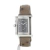 Jaeger-LeCoultre Reverso-Duoface watch in stainless steel Ref:  270851 Circa  2000 - Detail D2 thumbnail