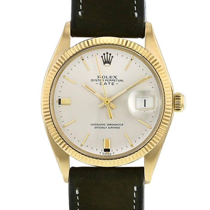 Rolex Oyster Perpetual Date watch in yellow gold Ref:  1503 Circa  1971 - 00pp