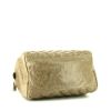 Bolso de mano Balenciaga en cuero acolchado beige - Detail D4 thumbnail