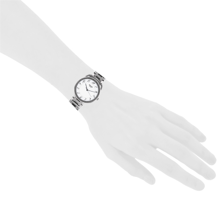 Hermes Arceau watch in stainless steel Circa  2000 - Detail D1