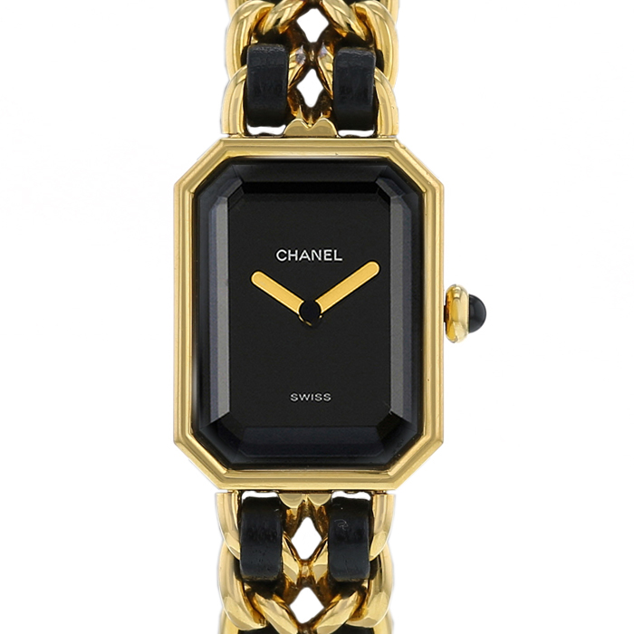 Montre Chanel Première taille L en plaqué or Vers 1990 - 00pp