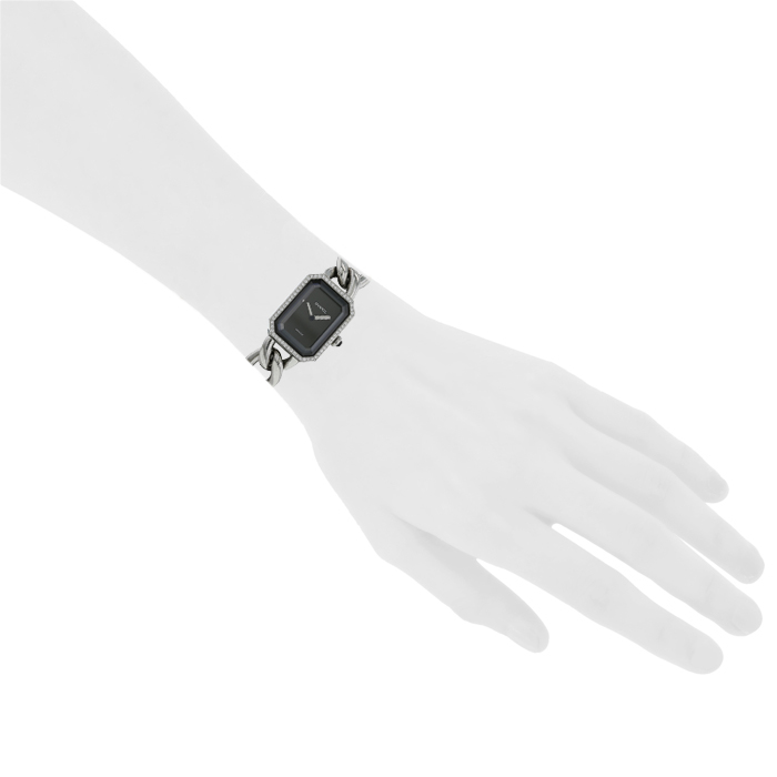 Chanel Première size M watch in stainless steel Circa 1990 - Detail D1