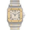 Cartier Santos Galbée watch in gold and stainless steel Ref:  60080 Circa  1990 - 00pp thumbnail