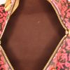 Louis Vuitton  Speedy Editions Limitées handbag  in brown and red monogram canvas  and natural leather - Detail D2 thumbnail