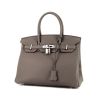 Hermes Birkin 30 cm handbag in grey togo leather - 00pp thumbnail