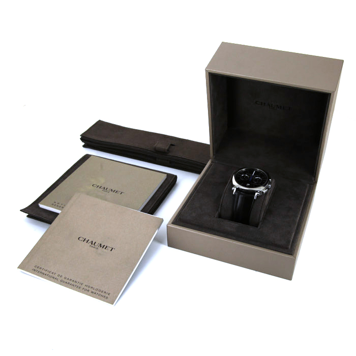 Montre Chaumet Dandy en acier Ref :  1229 Vers  2007 - Detail D2