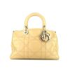 Dior Granville handbag in beige leather - 360 thumbnail