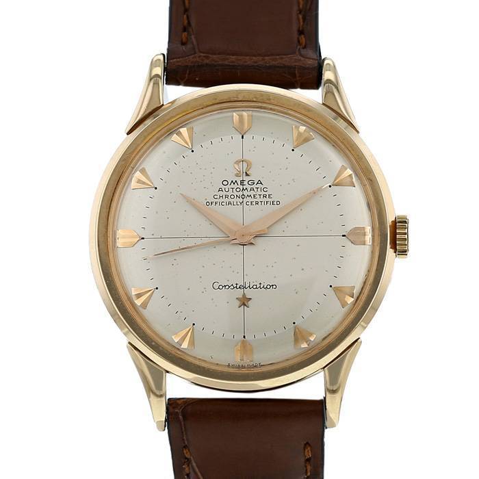 Omega Constellation watch in pink gold Circa  1970 - 00pp
