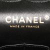 Chanel Timeless handbag in black quilted grained leather - Detail D4 thumbnail