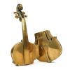 Arman, "Violon", gilded patinated bronze sculpture, Jacques Putman limited edition, signed and numbered, of 1972 - 00pp thumbnail