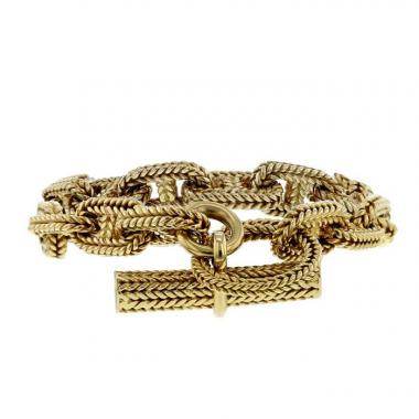 Hermès Chaîne D'ancre Vendôme bracelet in yellow gold