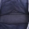 Bolso Cabás Hermes Toto Bag - Shop Bag en lona azul, verde y negra - Detail D2 thumbnail