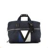 Louis Vuitton America's Cup travel bag in blue canvas and black leather - 360 thumbnail