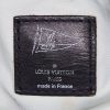 Bolsa de viaje Louis Vuitton America's Cup en lona azul y cuero negro - Detail D4 thumbnail