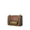 Dior J'Adior shoulder bag in brown glittering leather - 00pp thumbnail