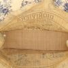 Dior shopping bag in beige and navy blue raphia - Detail D2 thumbnail