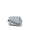 Dior  shoulder bag  in grey canvas  and grey leather - 00pp thumbnail