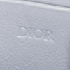 Borsa a tracolla Dior  in tela grigia e pelle grigia - Detail D3 thumbnail