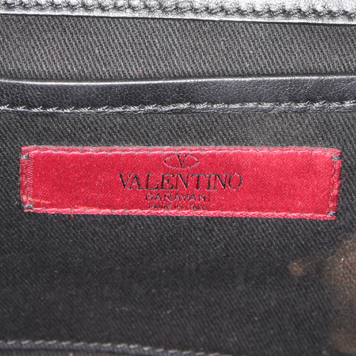 Valentino Garavani Vavavoom handbag in black leather - Detail D4