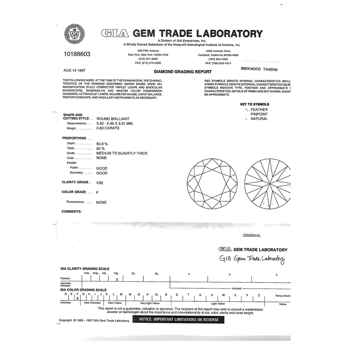 Cartier 1895 earrings in yellow gold and diamonds (2 x 0,60 carat) - Detail D2