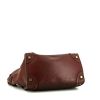 Bolso de mano Celine Luggage modelo pequeño en cuero color burdeos - Detail D4 thumbnail
