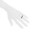 Van Cleef & Arpels Philippine 1960's ring in yellow gold,  chrysoprase and diamonds - Detail D1 thumbnail