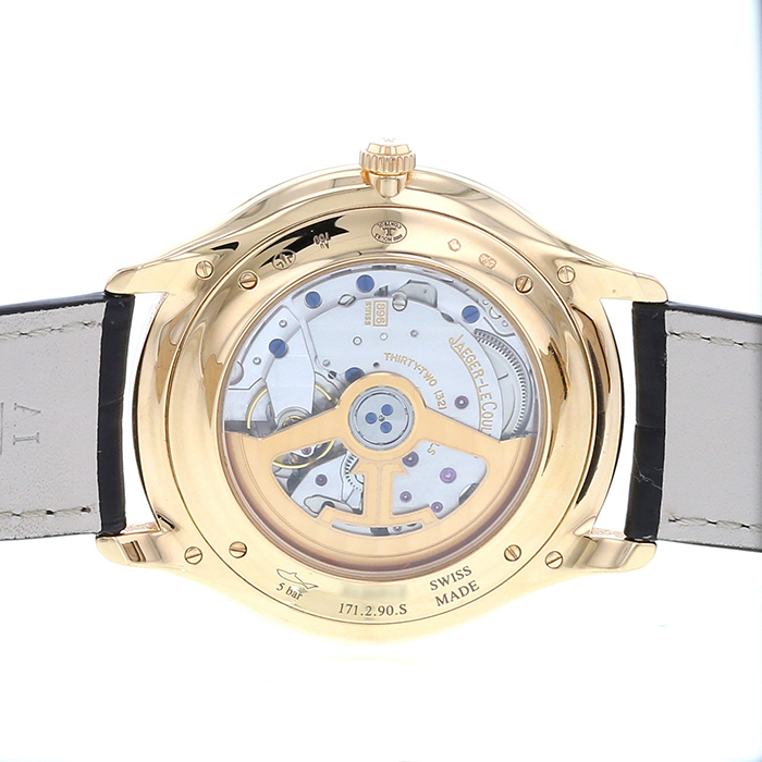 Montre Jaeger Lecoultre Master Ultra Thin en or jaune Ref :  171.2.90S - Detail D3