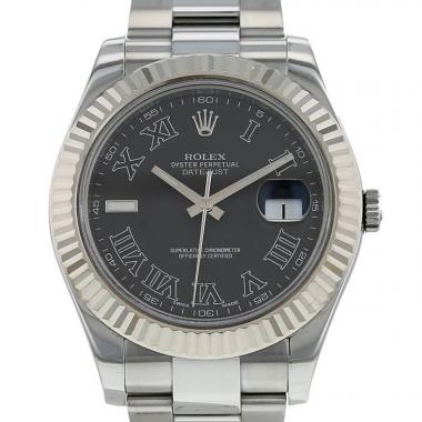 Montre Rolex Datejust II en acier et or blanc Ref :  116334 Vers  2010