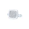 Dinh Van Impressions large model ring in white gold and diamonds - 00pp thumbnail
