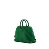 Hermes Bolide mini handbag in green Vertigo Mysore leather - 00pp thumbnail