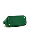 Bolso de mano Hermes Bolide mini en cuero Mysore verde Vertigo - Detail D5 thumbnail