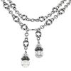 Vintage necklace in silver - 00pp thumbnail