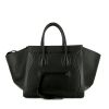 Shopping bag Céline Phantom in pelle martellata nera - 360 thumbnail