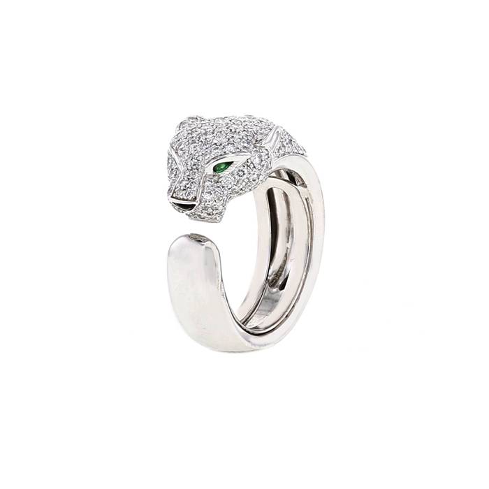 Amazon.com: Jaguar Panther Leopard Tiger Cat Cubic Zircon Ring, Silver  Sterling Ring with Emerald Eye, Handmade Special Design 925 Sterling Silver  Jewelry : Handmade Products