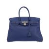 Hermès  Birkin 35 cm handbag  in blue epsom leather - 360 thumbnail