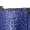 Bolso de mano Hermès  Birkin 35 cm en cuero Evergrain azul - Detail D4 thumbnail