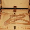 Louis Vuitton Alzer 60 suitcase in brown monogram canvas and lozine (vulcanised fibre) - Detail D2 thumbnail