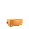 Hermes Plume large model handbag in gold Chamonix  leather - Detail D5 thumbnail