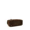 Hermes Plume handbag in brown doblis calfskin - Detail D4 thumbnail