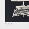Pierre Soulages, "Lithographie 9", lithograph in colors on Arches vellum paper, signed, numbered and framed, of 1959 - Detail D3 thumbnail